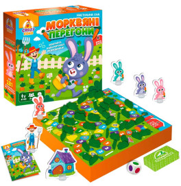 Настольная игра Vladi Toys Морковная гонка маршрутная