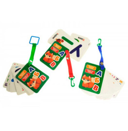 Карточки на ремне Vladi Toys "Буквы и животные" развивающие