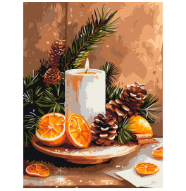 Картина за номерами Artcraft "Апельсиновий затишок" 30*40 см 12517-AC Картина за номерами Artcraft "Апельсиновий затишок" 30*40 см 12517-AC