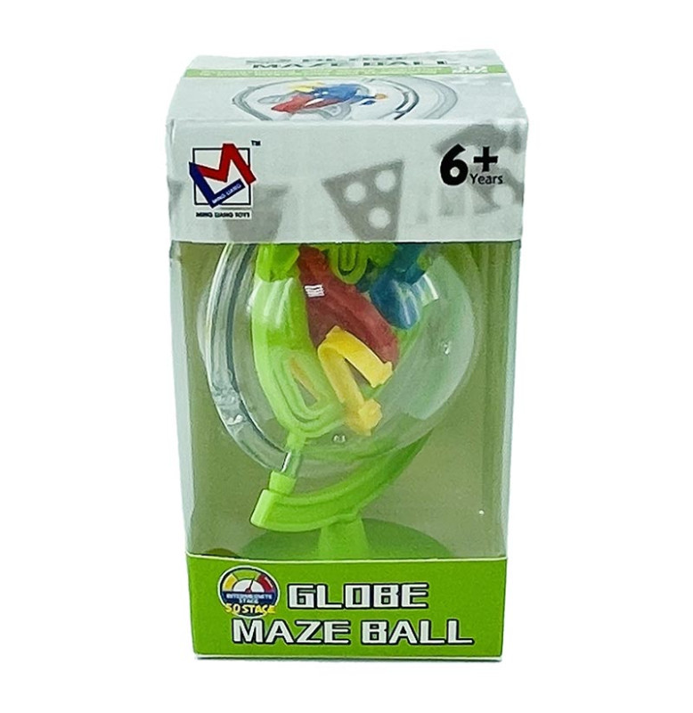 3D шар-головоломка Maze Ball магічний шар на 50 ходів 1735-A_Green