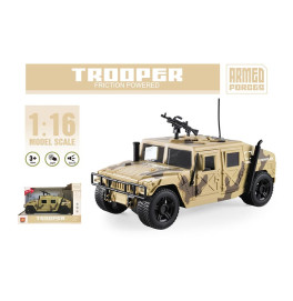 Машинка джип военный со светом и звуком WY610В