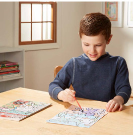 Водна розмальовка "Загадкові кольори" 6 видов