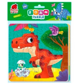 Foam puzzles 2in1 "Dinozaurs" RK6580-06
