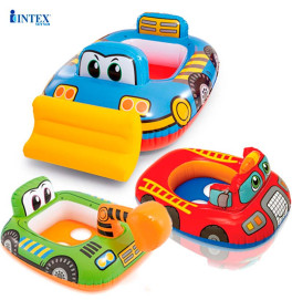 Круг-човник з отворами для ніжок"Транспорт" 86 см*58 см