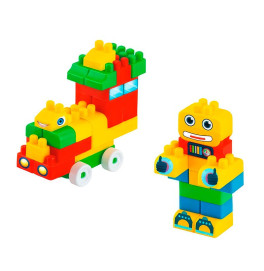 Конструктор "Mini Blocks №1" 50 деталей Бамсик