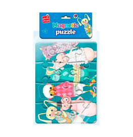 Гра розвиваюча Vladi Toys пазли магнітні А5 Малюк зможе "Звірята" VT3301-01 (укр)