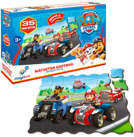 Набір магнітів Магнітна картина Щенячий патруль "Вперед до пригод" ML4034-34