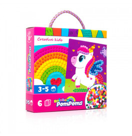 Набір для творчості "Rainbow pompoms. Єдиноріг"