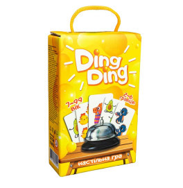 Настольная игра 30324 (укр) "Ding ding", в кор-ке 12-18.7-4.8 см