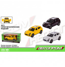 Машина метал "АВТОПРОМ",1:32,3кол,вiдкр.дверi, в кор.16*7*7см