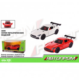Машина металл 3690 (96шт/2) "АВТОПРОМ",1:36,2 цвета,откр.двери,в кор.15,2*6,2*7,6см
