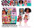 Игровой набор BELA DOLL BM1188/BM1189/BM1190/BM1191 (30шт) 4вида, ДЕВОЧКИ+аксессуары,в кор. – 17*5.5