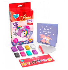 Love story Єдиноріг ТM Lovin Набір для ліплення з повітряним пластиліном