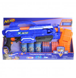 Бластер "NERF" на батарейках в коробці 7111 р.53*6,5*31см