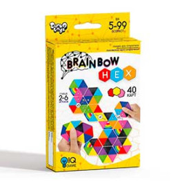 Розважальна настільна гра "Brainbow HEX" (32)