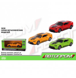 Машина металл 3638 (96шт/4) "АВТОПРОМ",3 цвета,в кор.15*8*6см