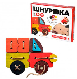 Гра-шнурівка "Автомобіль" 13 ел.