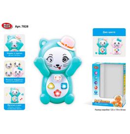 RUS Телефон PLAY SMART 7828 Ау котик интер-ный 2цв.кор.17*5*12,5 /96/ RUS Телефон PLAY SMART 7828 Ау котик интер-ный 2цв.кор.17*5*12,5 /96/