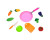 Набір овочів на липучках зі сковарідкою TP275 р.34*18*5см