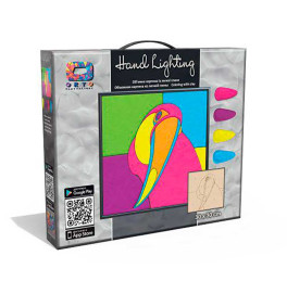 Картина з легкого пластиліну ТМ Moon Light Clay mini Тукан