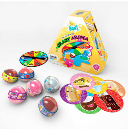 Гра-челендж TM Mr.Boo Crazy Aroma 2 лизун- антистрес  (9  шт  в  дози)