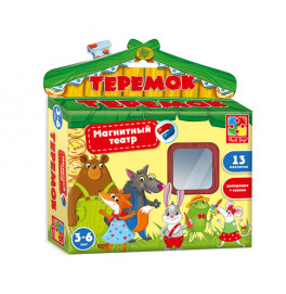 Игра настольная "Магнітний театр. Теремок" VT3206-25 (укр) . (40)