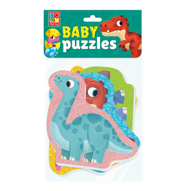 Бебі пазли "Динозаври" VT1106-91 Бебі пазли "Динозаври" VT1106-91
