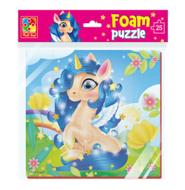 Мягкие пазлы 22х23 "Единорог" VT1109-07 (англ)