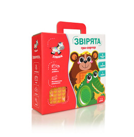 Дерев''яна мозаїка "Звірята" ZB2002-05 (укр)