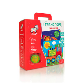 Дерев''яна мозаїка "Транспорт" ZB2002-06 (укр)