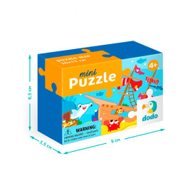DODO  Пазл-міні "Морські мешканці" (24)