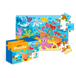 DODO  Пазл-міні "Морські мешканці" (24)