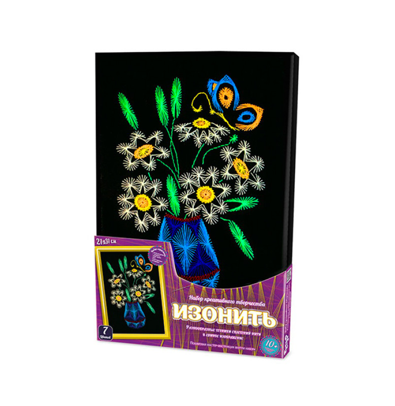 Комплект креативної творчості "Ізоніть" МАЛ (10) 5 видів 6405 Комплект креативної творчості "Ізоніть" МАЛ (10) 5 видів 6405