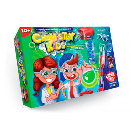 Безопасный образовательный набор для проведения опытов "CHEMISTRY KIDS" РУС (4) 7888 4 вида