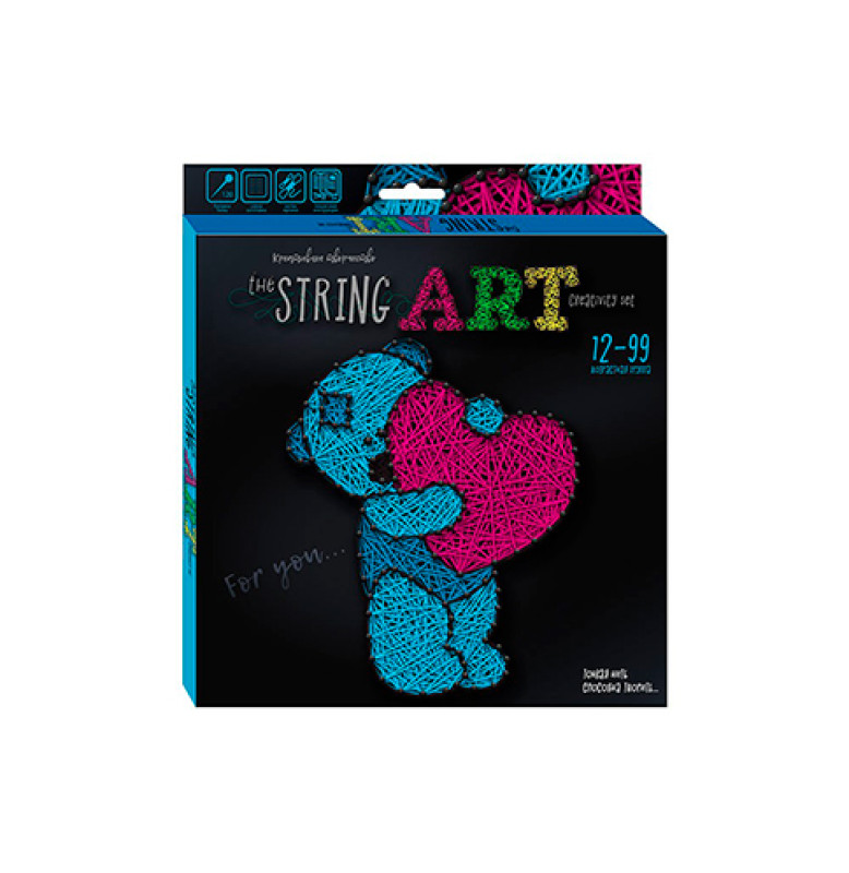 Креативна творчість "The "STRING ART" рос (12) 6 видов Креативна творчість "The "STRING ART" рос (12) 6 видов