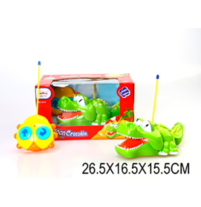 Муз.крокодил р/у 6619 (1479997) (24шт/2)  муз.,в кор. 26,5*16,5*15,5см Муз.крокодил р/у 6619 (1479997) (24шт/2)  муз.,в кор. 26,5*16,5*15,5см