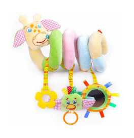 Іграшка м''яконабивна "Підвіска розтяжка-спіраль Зоо"