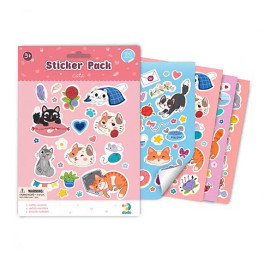 DODO Набір наліпок "Котики" (60) DODO Набір наліпок "Котики" (60)