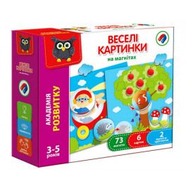 Магнітна гра "Веселі картинки" VT5422-06 (укр) (12)