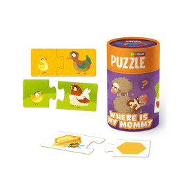 DODO Пазл та гра "Де моя мама" (24)