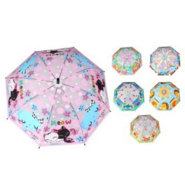 Зонтик BT-CU-0032 цветной 6рис.EVA 50см /72/