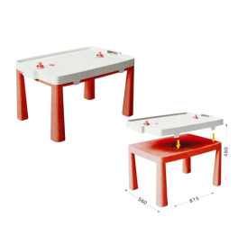 DOLONI-TOYS Стіл дитячий+комплект для гри червоний DOLONI-TOYS Стіл дитячий+комплект для гри червоний