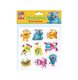 Наклейки Монстри Наклейки Монстри