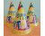 Набір День Народження Happу birthday (жовтий) ковпачок 10 шт