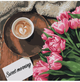 Набір для розпису "Sweet morning" 40*40 см