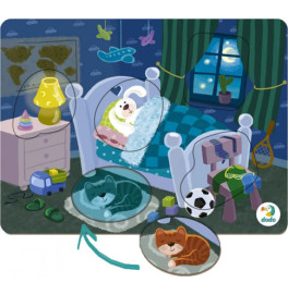 DODO Пазл-сортер "Спальня" (48)