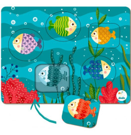 DODO Пазл-сортер "Рибки"