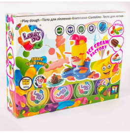 Великий набір з тістом для ліплення ОКТО "Фабрика морозива"(10)