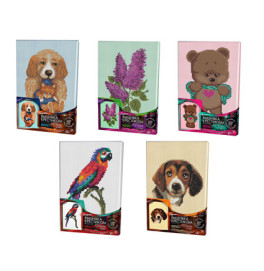 Набор для творчества "Вышивка крестиком" с подрамником 5318 5 видов Набор для творчества "Вышивка крестиком" с подрамником 5318 5 видов