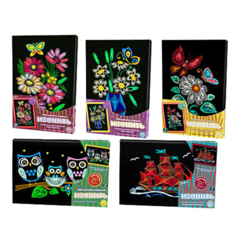 Комплект креативної творчості "Ізоніть" МАЛ (10) 5 видів 6405 Комплект креативної творчості "Ізоніть" МАЛ (10) 5 видів 6405